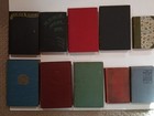 Lot Of 10 Vintage Old Rare Antique Hardcover Books  Mixed Color  1896 - 1958