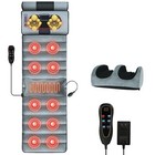 Full Body Massage Mat W  Heat Adjustable Pillows Vibration Back Heating Massager