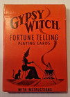 Vtg 1970 Gypsy Witch Boxed Fortune Telling Playing Cards Full Deck Instructions