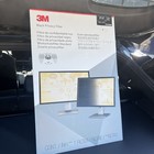 3m Black Privacy Filter For 11 8 x20 9  24  Widescreen Monitor Pf240w9b Freeship