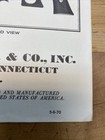 Ruger Security-six Double Action Revolver Instructions   Parts List  Dated 1970
