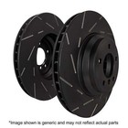 Ebc Usr1002 Usr Blackdash Slotted 1-piece Front Brake Rotors For 01-06 Bmw 330i