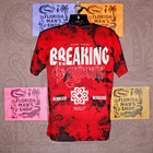 Breaking Benjamin  i Will Not Bow  Official 2025 Tour Shirt Red black Tie-dye