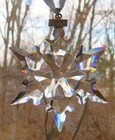 5511041 Swarovski Crystal 2020 Annual Snowflake Christmas Ornament In Box Us