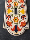 Ge General Electric Vintage Metal Dutch Tulip Light Switch Cover Plate