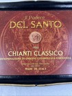 Vintage 1986 Chianti Classico Italian Wine Serving Tray   Tuscan Bar Cart Decor