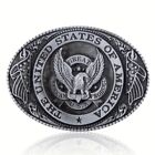 United States Of America Bald Eagle Belt Buckle  Flag  Usa  Antique Silver Tone
