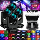 1 8x 280w 10r Zoom Beam Moving Head Prism 17 Gobo Dmx Spot Stage Lighting   Case