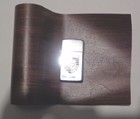10  Strip Roll Of Thin Simulated Wood Grain Wengue Veneer Paper vinyl Composite