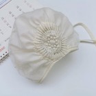 Baby Lace Christening Bonnet For Newborn     Soft Comfortable Infant Sun Beige