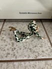 Vintage Lefton Japan Holly Elf Pixie Ceramic Figurines Spaghetti Hair Japan