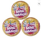Zuru 5 Surprise Mini Brands Series 2  Golden Ball 3 Pack  Sealed New 