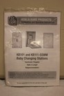 Koala Kare Kb101 Baby Changing Station Wall Mounted Beige With Hardware J5