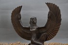 Rare Egyptian Artifacts Of Authentic Pharaonic Winged Statue Of Goddess Isis Bc