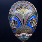Stunning Rare Antique Russian Enamel 84 Silver Large Spoon 
