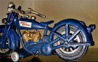 Harley Davidson Tether Motorcycle Midget Race Bike Car 1920s Racer Gold Engine