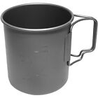 Toaks Titanium 450ml Cup With Folding Handles - Cup-450 - Outdoor Camping Mug