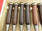 Ec325 Japan Fukumaru Chisel 3 6 9 12 15 18 24 30 36mm 9pcs Carpentry Tools Nomi