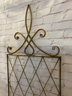 70  X23  Wrought Iron Leo Flower Trellis Garden Support  Yard Art