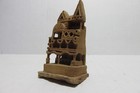 5 Intricatly Hand Carved  Folk Art  Wood Dwellings  Fonart Mexico