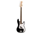 Used Squier Sonic Precision Bass Electric Guitar - Black W  Laurel Fb