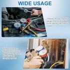 Ac Manifold Gauge Hose Kit - 1 4 Sae - Refrigerant Charging Hoses - 72  