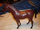 Vintage Louis Marx Johnny West Brown Horse Thunderbolt Brown Really Nice