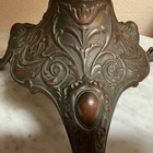 Antique W   Ak Johnston 18    Terrestrial Globe Cast Iron Tripod Stand  C  1907