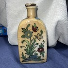 Antique Iznik Pottery Palestine Turkish Persian Jar Bottle Birds Flowers