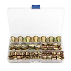 150pcs Rivnuts Blind Set Nutserts Threaded Rivet Nuts Carbon Steel M3-m10 Kit