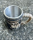 Skeleton Dragon Stainless Steel Tankard Mug
