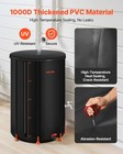 Vevor Collapsible Rain Barrel 100 Gal Rain Catcher With Spigot And Overflow Kit