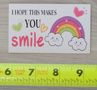 Pocket Hug Card   Smile   Anxiety   Emotional Support   Combine With A Charm