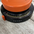 Vintage Salter Kitchen Scale Orange Black 5 Pounds Measures Grams  Oz  Pounds