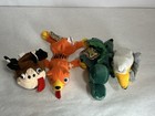 Nwt Lot Of 4 Vintage Infamous Meanies Series 1 Beanbag Plush All Different