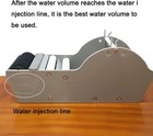 Desktop Grey Water Activated Tape Dispenser With Reinforced Kraft Paper Gum Tape