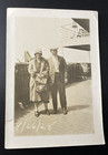 1928 Vacation Travel Ship Boat Ocean Woman   Man Maritime Original Photo P15za31