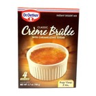 Dr  Oetker Creme Brulee W Caramelizing Sugar Instant Mix 3 7 Oz X 4 Pkgs W Whisk