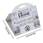 6pcs Clothes And Pantry Moth Traps Sticky Indoor Fly Moth Trap Safe Effective 