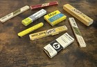 Lot Of 9  Vintage Mechanical Pencil Lead In Original Containers Advertising