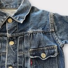 Rare Vintage Levi   s 507xx Type 2 Big E Kids Denim Jacket Selvedge Jean Jacket