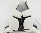 Ccm Eflex 6 9 Intermediate Goalie Leg Pads Size 31 1 White black  1002-3809 