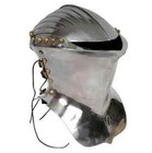 Medieval Jousting 18 Gauge Steel Knight Fighting Armor Helmet Best For Gift