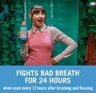 Fresh Breath Mouthwash  Icy Mint Flavor  Alcohol-free  16 Fl Oz  pack Of 2 