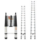 Aluminum Telescopic Ladder Multi-purpose Extendable Step Lader Heavy Duty Us