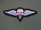 Original Vietnam War Airborne Parachute Rigger Patch  Edge Cut