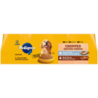 24 Can Pedigree Chopped Ground Dinner Chicken   Bacon Variety Pack Wet Dog Food
