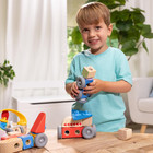 Melissa   Doug Blockables Vehicles Connectable Wooden Blocks