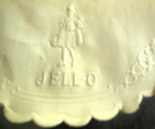  jell-o  Soda Fountain Paper Coaster With Jell-o Girl Pictured -circa 1910 s