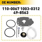 Fit S s Super E Carburetor Accelerator Pump Rebuild Kit New Oem Part 110-0067